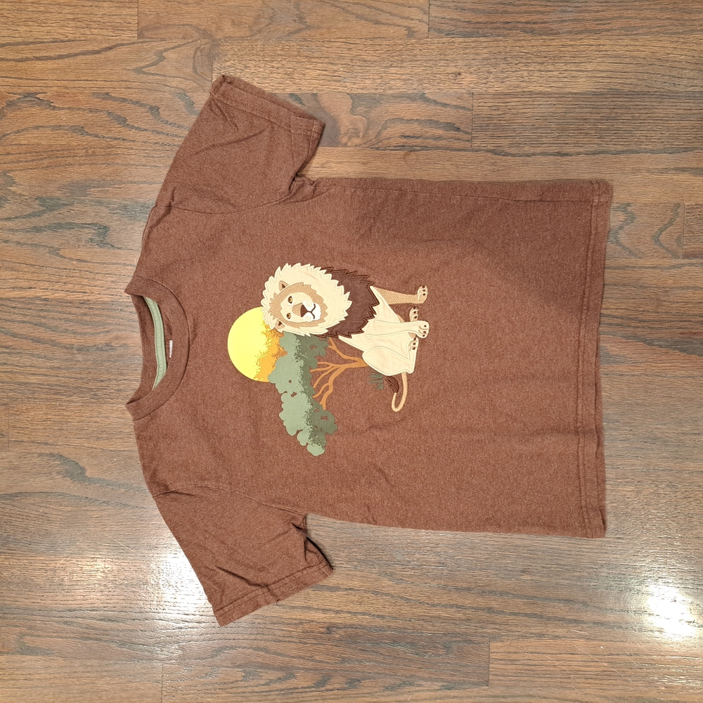 Gymboree Brown Lion Short Sleeve Tee